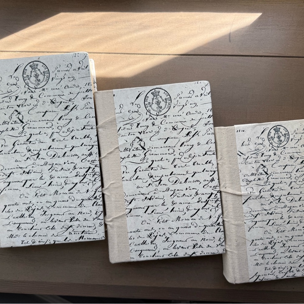 Elegant Scripted Notebooks - Set of 3